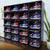 Dustproof Plastic Shoe Rack Organizer Stackable Wall Shoebox Display Cabinet Storage Box Detachable for AJ Sneakers High Heels
